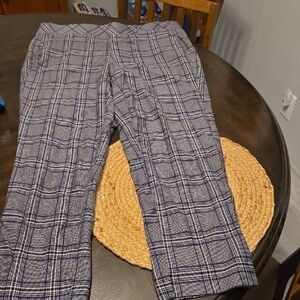 Bundle 2~$30💫Torrid Women's Blue and Gray Plaid Dress Pants